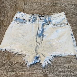 A&F denim shorts